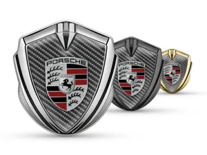 Porsche Insignias de Coche Edición Limitada Calidad de Lujo